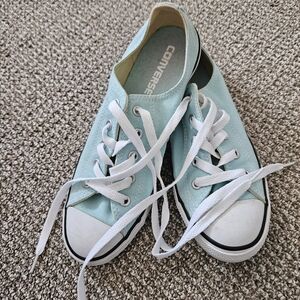 Converse Light Blue Sneakers